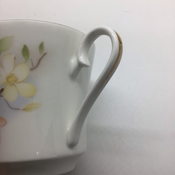 Jason Works Nanrich Pottery Fine Bone China Tea Cup & Saucer England Dogwood - Picture 9 of 10